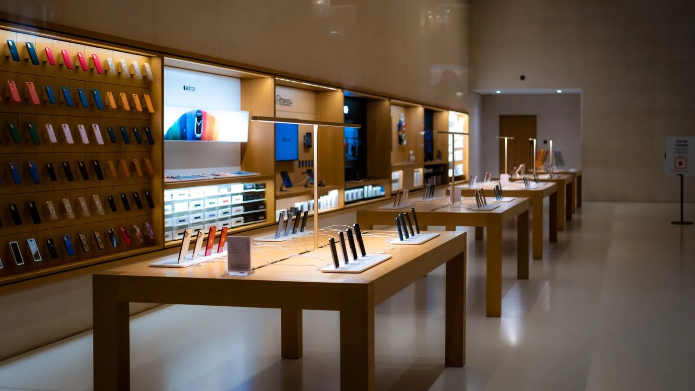 Interior de la tienda Núcleo